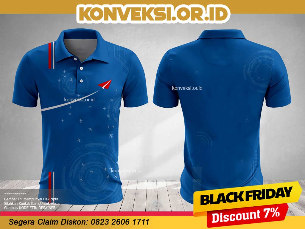 Jersey Biru Dongker